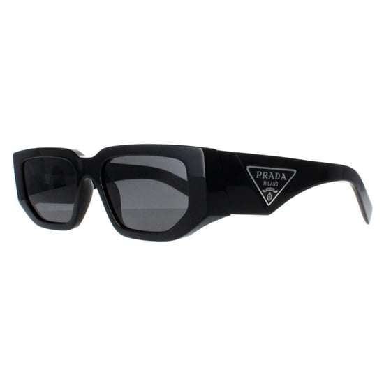 Prada Rechthoek Unisex Zwart Donkergrijs PR09ZS - Image 2