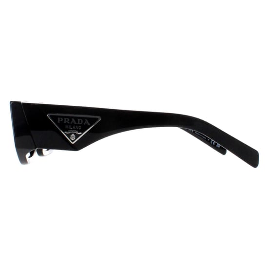 Prada Rechthoek Unisex Zwart Donkergrijs PR09ZS - Image 3