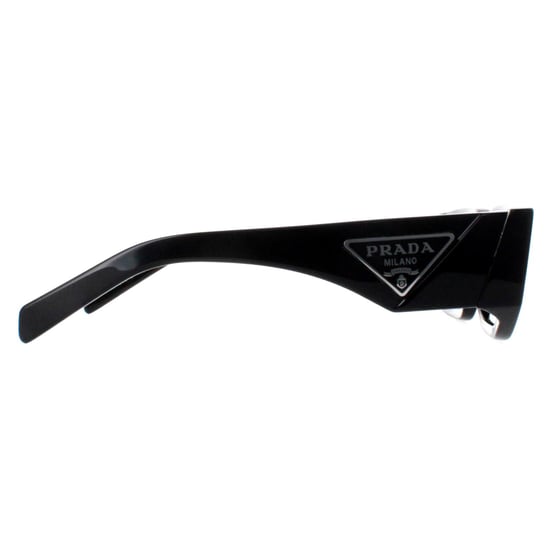 Prada Rechthoek Unisex Zwart Donkergrijs PR09ZS - Image 4