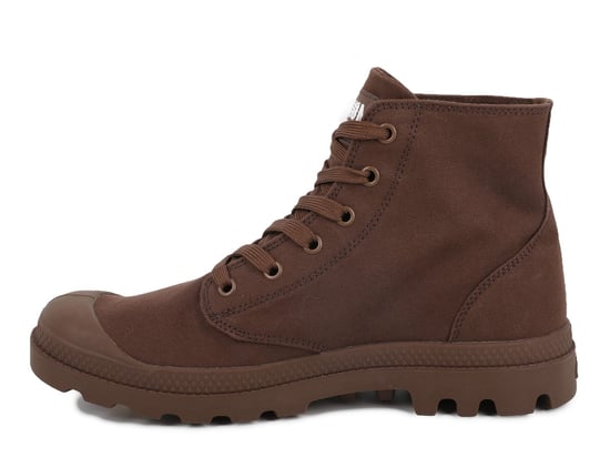Palladium Mono Chrome Heren Bark Brown Boots - Image 3