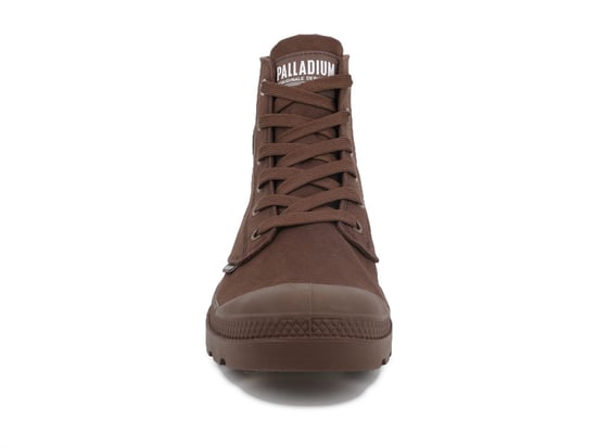Palladium Mono Chrome Heren Bark Brown Boots - Image 4