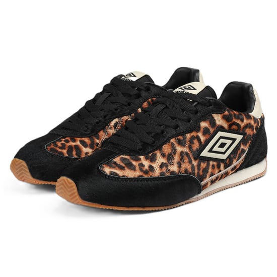Umbro Clayton Luipaard Zwarte Sneakers - Image 1