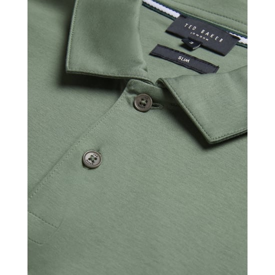 Ted Baker Zeiter Heren Korte Mouwen Slim Fit Zachte Touch Polo - Image 4