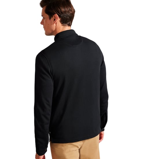 Ted Baker Karpol Heren Zwarte Modal Sweater - Image 2