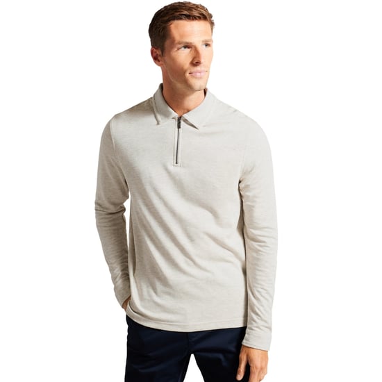 Ted Baker Karpol Heren Crème Modal Trui - Image 3