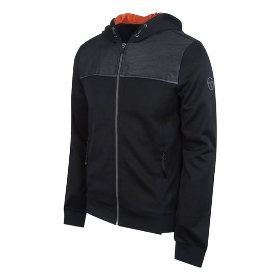 Sergio Tacchini Iraklen Zip Up Heren Track Top Jas Zwart 37680 171 A51A - Image 3