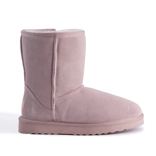 Aus Wooli "Cronulla" Australië Mid Calf Sheepskin Boot, Pale Pink - Image 2