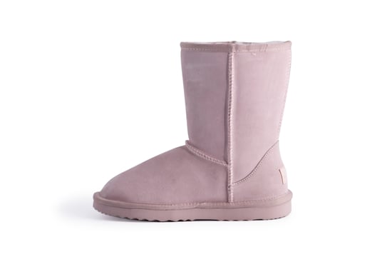 Aus Wooli "Cronulla" Australië Mid Calf Sheepskin Boot, Pale Pink - Image 4