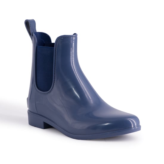 Aus Wooli Australia Womens Regenlaarzen Met Inlegzool Van Schaapsvacht NAVY - Image 1