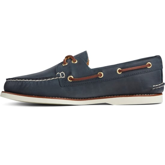 Sperry Authentic Gold Cup Leren Heren Marineblauwe Bootschoenen - Image 5