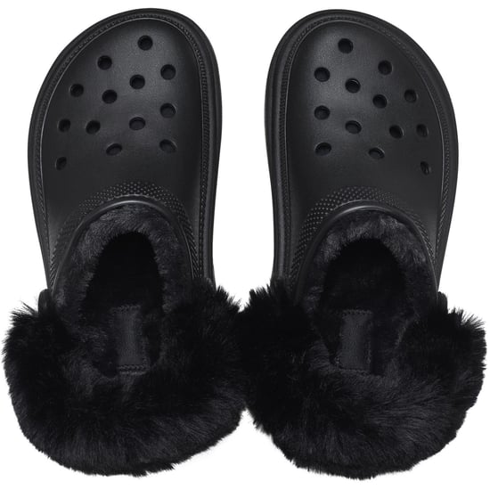 Crocs Stomp Gevoerde EVA Dames Zwarte Klompen - Image 4