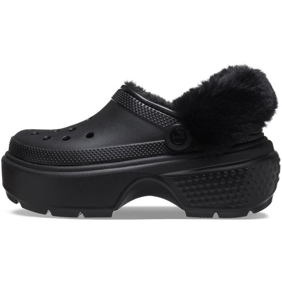 Crocs Stomp Gevoerde EVA Dames Zwarte Klompen - Image 5