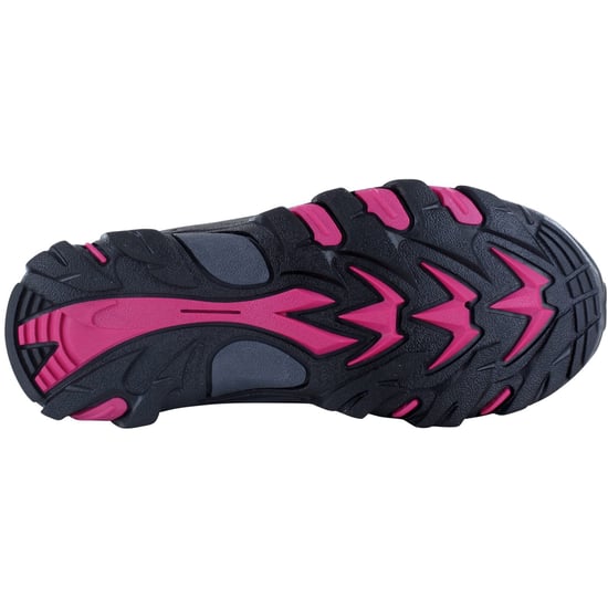 Hi-Tec Blackout Mid Polyester Soft Shell Meisjes Donkerroze/Fuchsia Wandelschoenen - Image 4