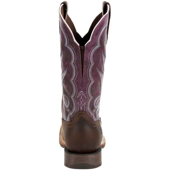 Durango Lady Rebel Pro Leren Dames Oiled Bruin/Plum Laarzen - Image 2