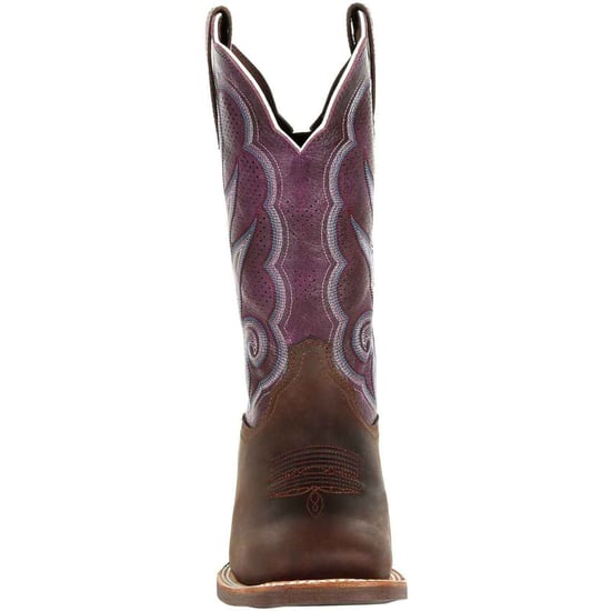 Durango Lady Rebel Pro Leren Dames Oiled Bruin/Plum Laarzen - Image 3