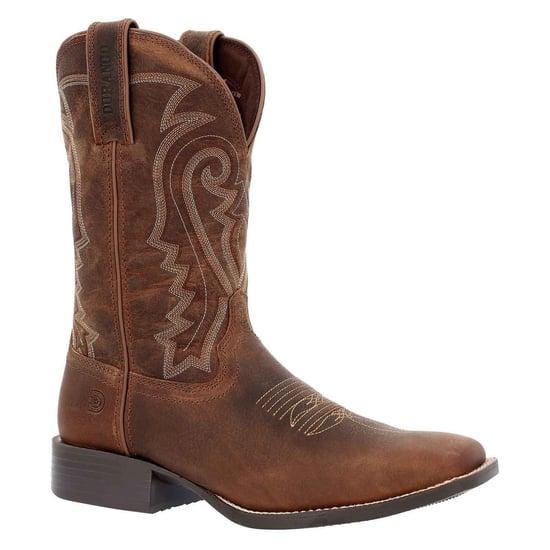 Durango Westward Leren Mannen Prairie Bruine Laarsen - Image 1