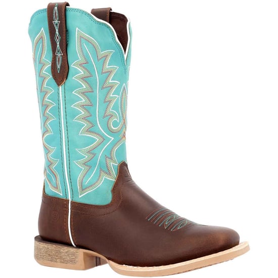 Durango Lady Rebel Pro Leder Dames Bay Brown/Arctic Blue Laarzen - Image 1