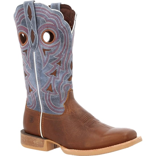 Durango Lady Rebel Pro Lederen Dames Boots Goudbruin/Periwinkle - Image 1
