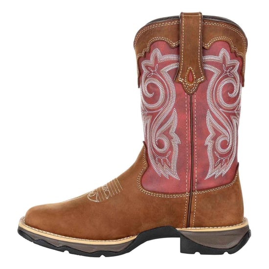 Durango Dames Rebel Leren Dameslaarzen Briar Bruin/Roodbruin - Image 6