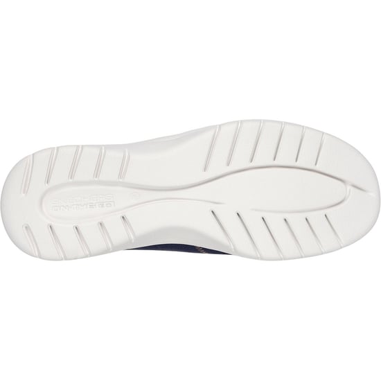 Skechers Palmilla Textiel Dames Marineblauwe Zeilschoenen - Image 2