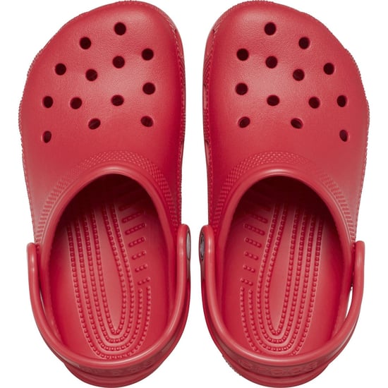 Crocs Toddler Classic Croslite Rubber Varsity Red Instappers - Image 5