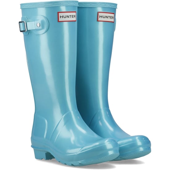Hunter Original Nebula Rubber Kinderzwembad Blauw Wellingtonlaarzen - Image 1