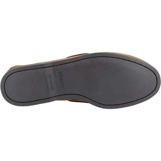 Sperry Authentic 2 Eye Leer Heren Bruine Combi Bootschoenen - Image 3