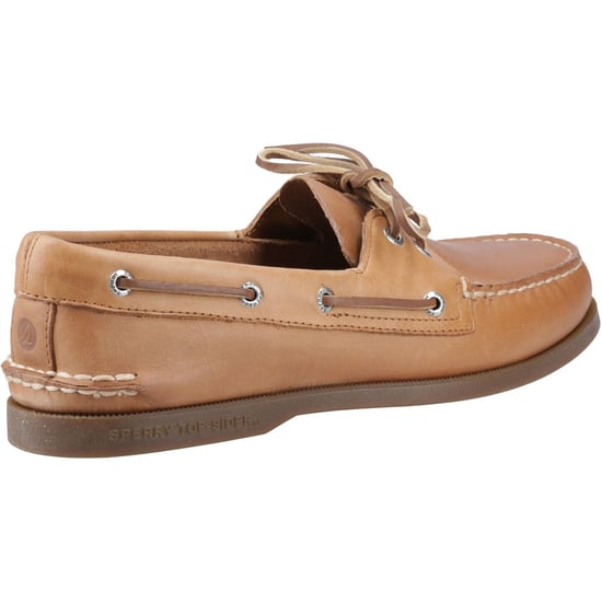 Sperry Authentic 2 Eye Leather Heren Bootsschoenen in Nootmuskaat - Image 2