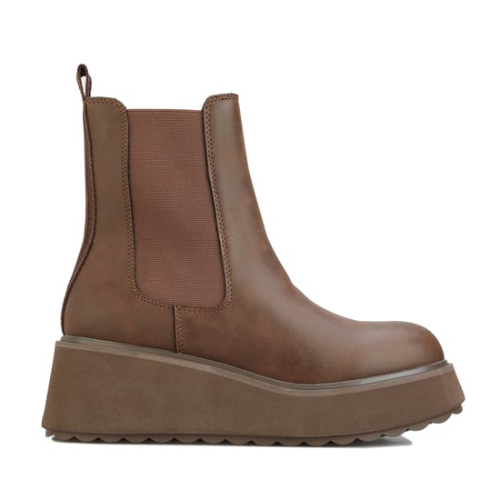 Women's Rocket Dog Heyday Platform Chelsea Boots in Brown - Image 1