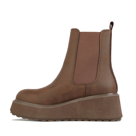 Women's Rocket Dog Heyday Platform Chelsea Boots in Brown - Image 5