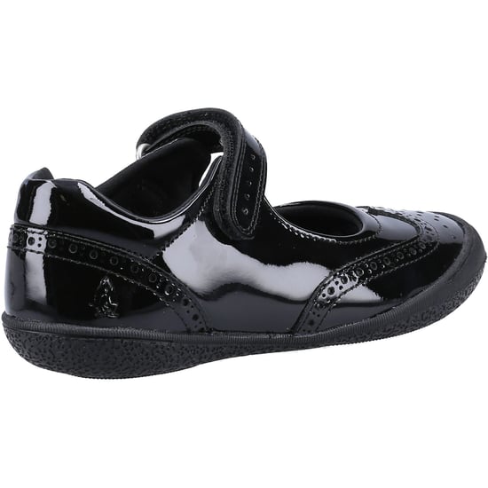Hush Puppies RINA SCHOEN PATENT JNR Leren Meisjesschoenen in Zwart - Image 2