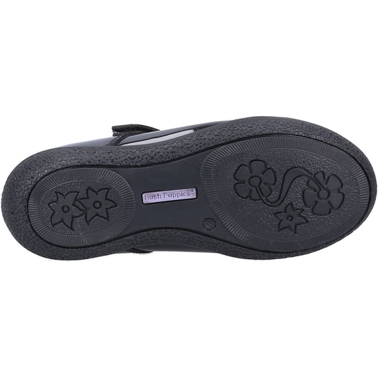 Hush Puppies ROSANNA PATENT JUNIOR Leren Meisjesschoenen Zwart - Image 3