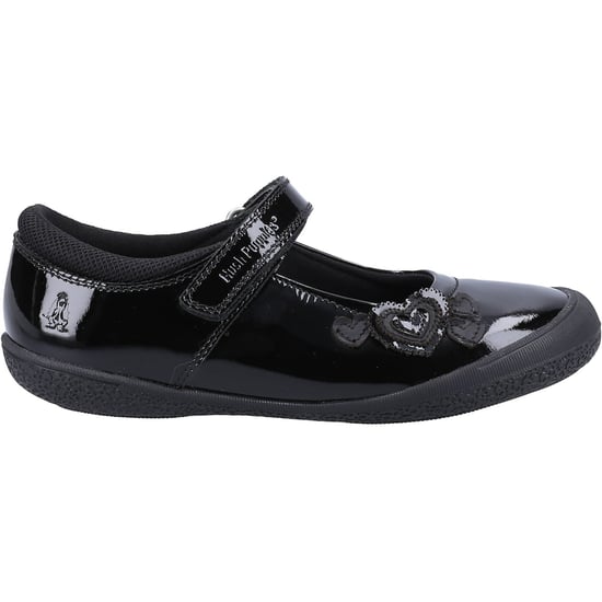Hush Puppies ROSANNA PATENT JUNIOR Leren Meisjesschoenen Zwart - Image 4