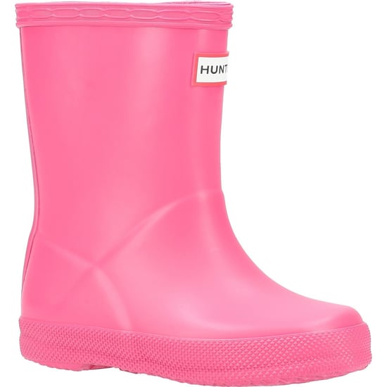 Hunter Kids First (Matte) Rubber Kinder Wellingtonlaarzen Felroze - Image 1