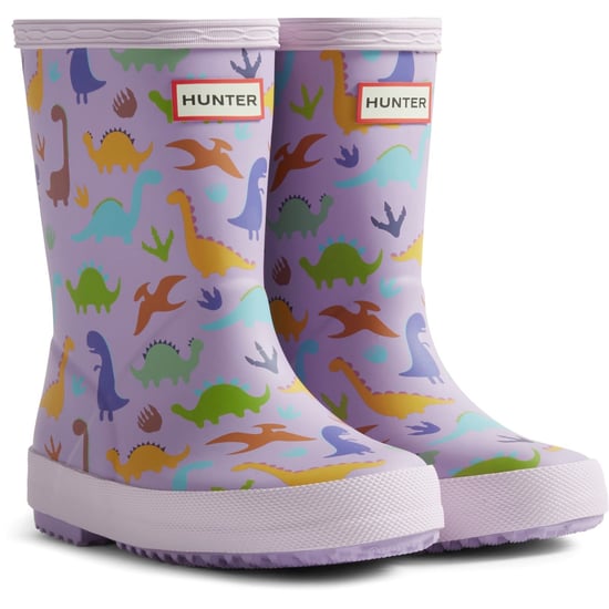 Hunter Kinderen Dinosaurus Rubber Kinderpaarse Dinosaurus Wellies - Image 1
