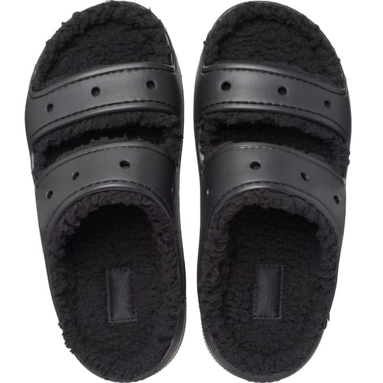 Crocs Classic Cozzzy Thermoplastische Dames Zwarte Sandalen - Image 4