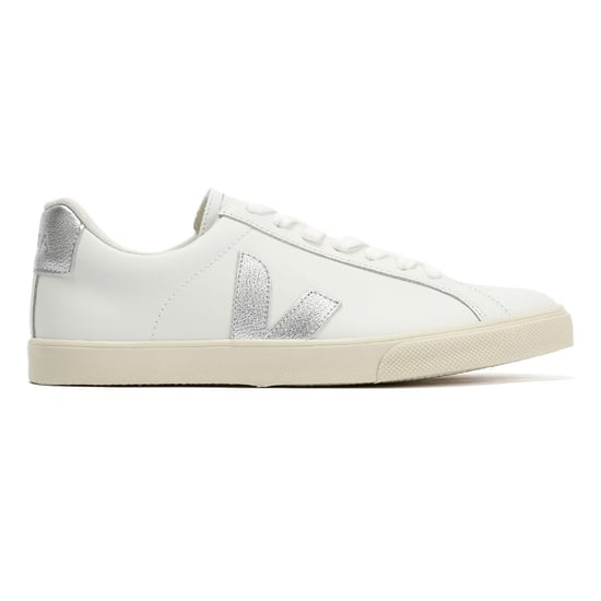 Veja Esplar Leren Witte Sneakers Voor Vrouwen - Image 5