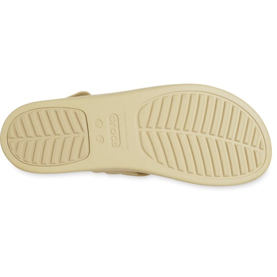 Dames Crocs Brklyn Wvn Upr in Chai - Image 4