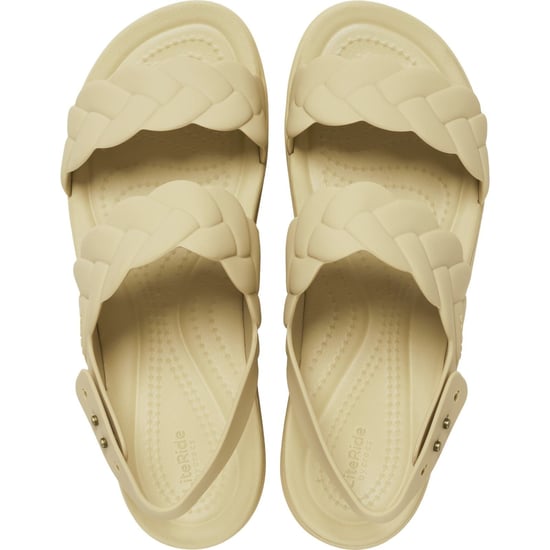 Dames Crocs Brklyn Wvn Upr in Chai - Image 5