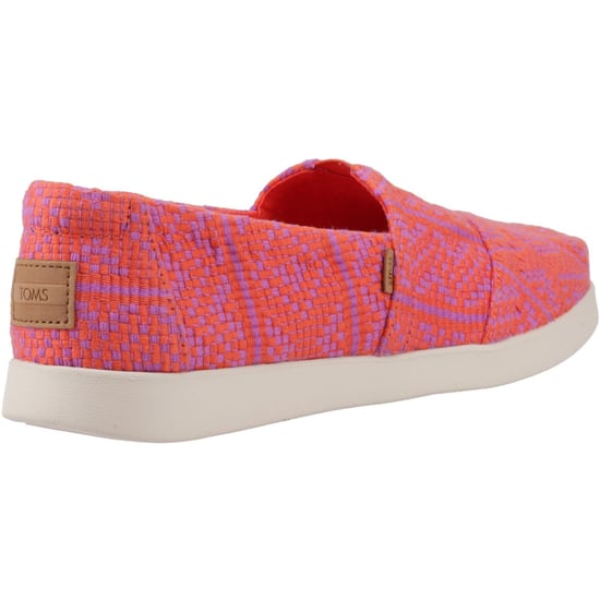 TOMS Alpargata Plus 100% Katoen Dames Vuur Espadrilles - Image 2