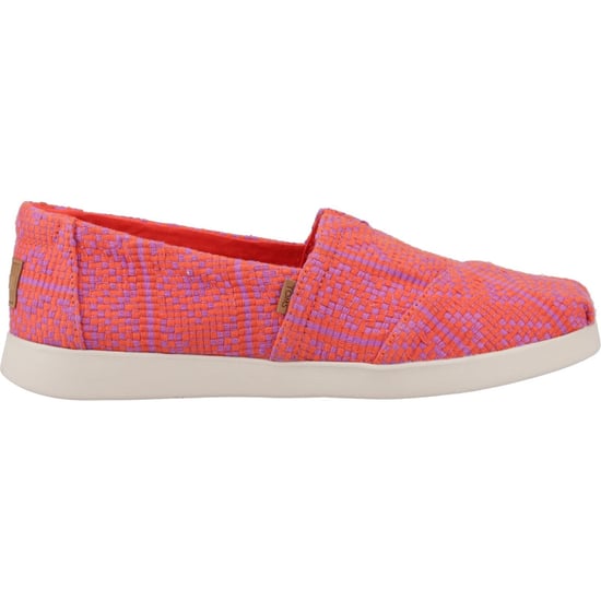 TOMS Alpargata Plus 100% Katoen Dames Vuur Espadrilles - Image 5