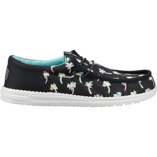 HEYDUDE Wally Funk Party Palm Katoenen Heren Zwarte/Multi Mokassin Schoenen - Image 5