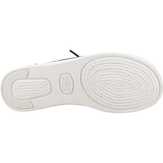 HEYDUDE Wendy Espadrille Geweven Katoenmix Dames Zwarte Espadrilles - Image 3
