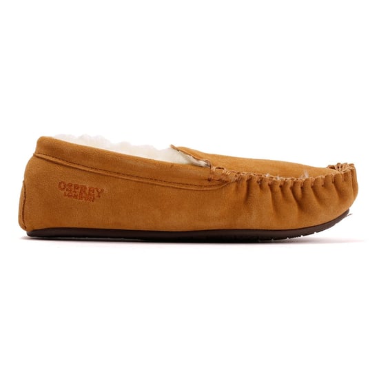Osprey London Heren 'The Sunday' Kastanjebruine Suède Pantoffel - Image 5