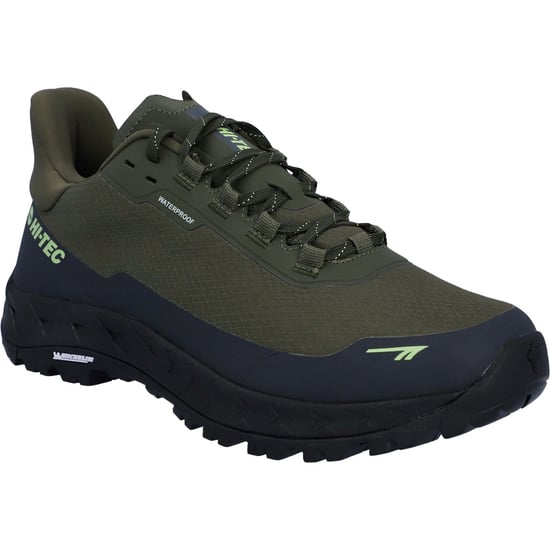 Hi-Tec ALTITUDE LITE WP Polyester Heren Hiking Schoenen Olijfgroen/Antracietgrijs/Limoengroen - Image 1