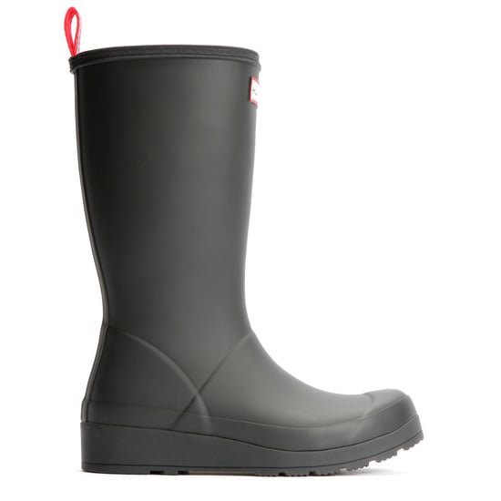 Hunter Play Hoge Rubber Vrouwen Zwarte Wellingtonlaarzen - Image 5