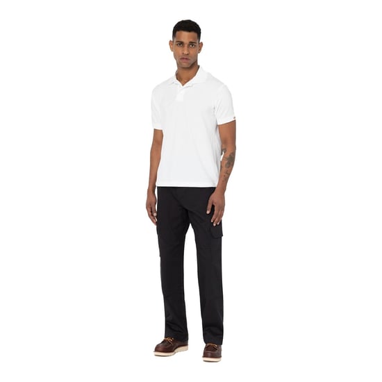 Dickies Everyday Polyester Heren Wit Polo Shirt - Image 3