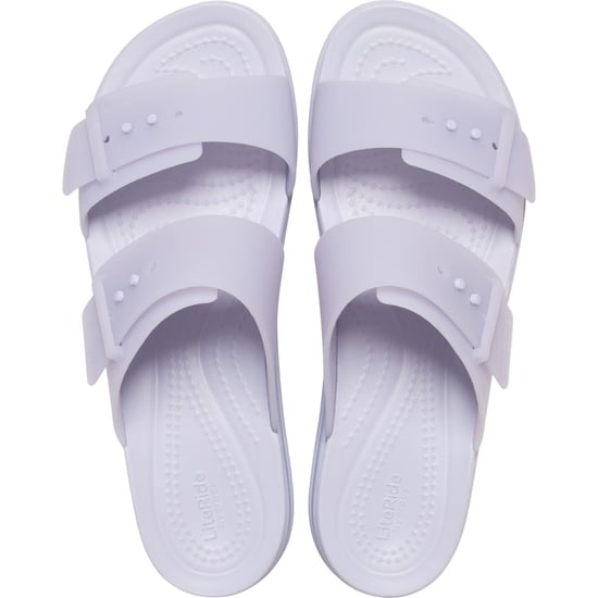 Crocs Brooklyn Buckle Low Dames Paars Maan Sandalen - Image 5