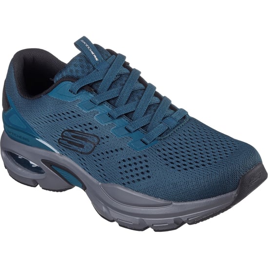 Skechers Skech-Air Ventura Textiel Heren Teal/Zwart Trainers - Image 1