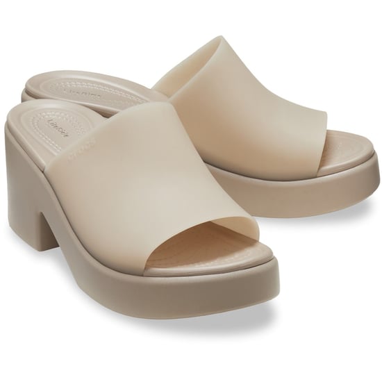 Crocs Brooklyn Heel Dames Sandalen Taupe - Image 3